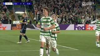 Arne Engels Goal Celtic vs Slovan Bratislava 30 All Goals and Extended Highlights [upl. by Oinafipe]