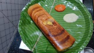 ಮಸಾಲೆ ದೋಸೆ ಎಲ್ಲರೂ ಸುಲಭವಾಗಿ ತಯಾರು ಮಾಡಿ masala dosa in kannadamysore masalasouth indian masala dosa [upl. by Asiul]