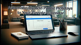 Easy Guide to Adding Public Holiday Calendars in Google Calendar [upl. by Aticilef]