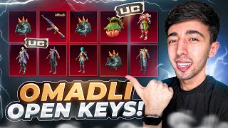 42800 UC OMADLI OPEN KEYS 🥵 PUBG MOBILE [upl. by Zachar826]