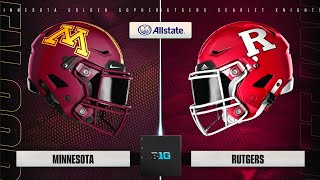 CFB25 Golden Gophers Dynasty Ep 9  16 Rutgers [upl. by Riorsson554]