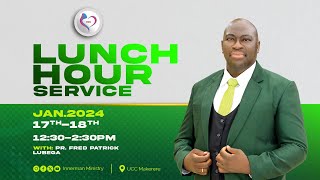 LUNCH HOUR FELLOWSHIP WITH PR LUBEGA FRED PATRICK  LIVE  INNERMAN MINISTRIES [upl. by Kline]