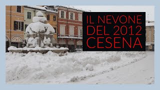 Il Nevone del 2012  lincredibile Nevicata a Cesena [upl. by Vitale]