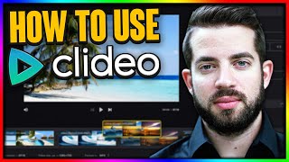 Clideo Video Maker Tutorial  How to Use Clideo Online Video Editor [upl. by Ynnaej]