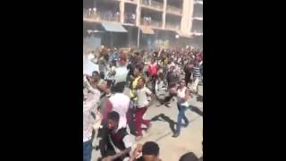 Oromo Protests in Awaday Dec 15 2015 [upl. by Ellak]