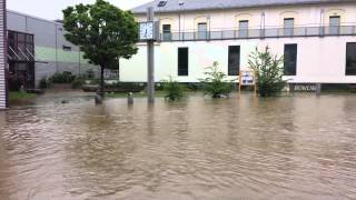 Hochwasser 2013 in Döbeln am Kino [upl. by Silver]