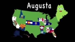 50 States Song  USA States and Capitals Song  Geography Explained by Kids Learning Tube Reversed [upl. by Noraf]