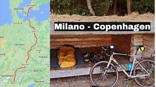 MILANO🇮🇹  COPENHAGEN🇩🇰 in bicicletta barboneggiando [upl. by Joletta]