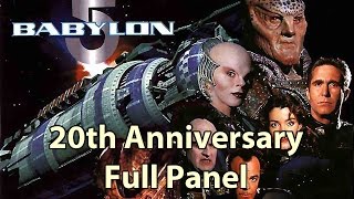 Babylon 5 20th full cast Reunion HD pt1 Phoenix Comicon Panel [upl. by Cannell]