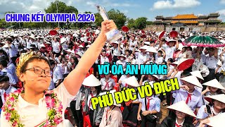 Chung kết Olympia 2024 Quảng trường Ngọ Môn vỡ òa ăn mừng Phú Đức Quốc Học Huế giành chức vô địch [upl. by Platt826]