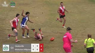 OEFN GRAND FINAL  DIV 1 SENIORS HEALESVILLE V WARBURTON MILLGROVE [upl. by Doughman]