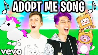 ULTIMATE ROBLOX ADOPT ME SONG Official LankyBox Music Video [upl. by Najib]