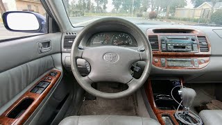 2005 Toyota Camry XLE POV ASMR Style Test Drive [upl. by Giule]