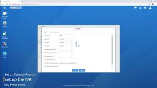 How to configure IVR on Yeastar SSeries [upl. by Gnot422]