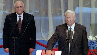 Russian Anthem 1996  Boris Yeltsin Inauguration 09081996 Recording from livetv [upl. by Kreiner313]