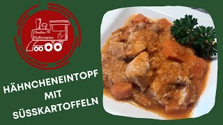 🐔 HÄHNCHENEINTOPF mit Süßkartoffeln  sowas von lecker  Thermomix® TM6TM5 TM31 [upl. by Orna965]