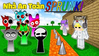 Tô Gà Thử Thách 24H Xây Nhà An Toàn Chống Lại Sprunki Horror Trong Minecraft [upl. by Larue]