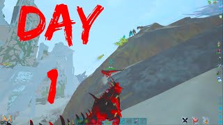 Extinction Base progression and countering DAY 1 EP2  ARK  Mesa 6Man [upl. by Hgielyk]