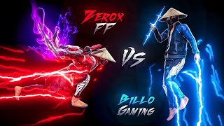 Zerox FF📲 Vs Billo Gaming📲 🇳🇵⚔️🇧🇩 [upl. by Rocker]