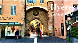 Hyères Centre  Ville 🌴 Côte d’Azur 🌴 Var  French Riviera [upl. by Kerat217]