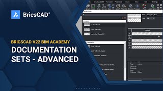 BricsCAD V22 BIM Academy 16  Documentation sets Advanced [upl. by Pavlish177]