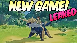 NEW Online Coop Pokemon Game GAMEPLAY Leaks [upl. by Aileve]