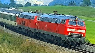 V 218  V 218  Furioses Comeback im Allgäu  for a short time only [upl. by Nnaed]