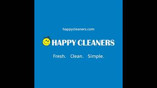 Effortless Laundry Care with Happy Cleaners [upl. by Huntlee]