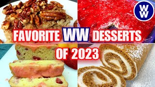 Best of 2023 Weight Watchers RecipesOur Favorite WW DessertSweets Recipes  WW PTS CaloriesMacros [upl. by Zandt]