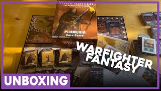 Unboxing  Warfighter Fantasy  DVG  The Players Aid [upl. by Acir]