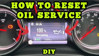 Opel Vauxhall Astra K OIL RESET Procedure Step By Step MK7 2015  2022 [upl. by Broeder]