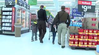 Chouteau County Sheriffs Office hosts Shop With A Sheriff [upl. by Swithbart549]