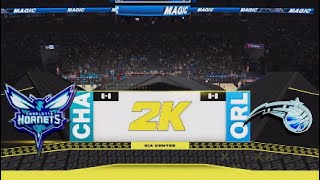 Charlotte Hornets vs Orlando Magic  NBA2K25 [upl. by Jedthus]