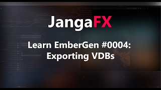 EmberGen Tutorial 0004 Exporting VDB files [upl. by Coward]