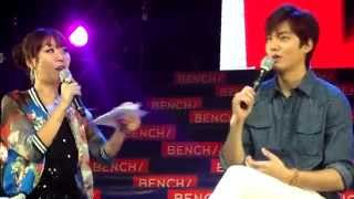 HD Lee MinHo Live in Manila Learning the Language KoreanTagalogEnglish [upl. by Hedy127]