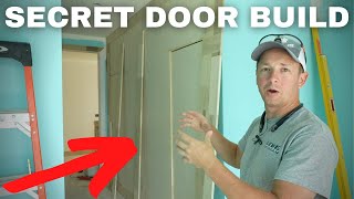 The Secrets to Designing Secret Doors Hidden Door In Wainscoting With Pivot Hardware Part 1 of 2 [upl. by Celik201]