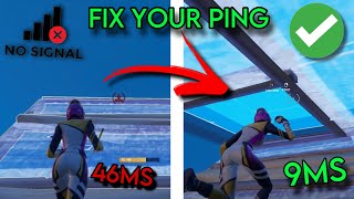 5 Methods To Reduce Your Ping In Fortnite [upl. by Adnovaj]