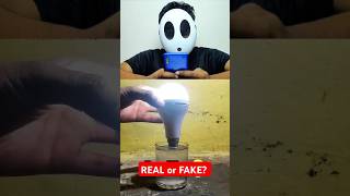 TRUTH BEHIND Glowing Bulb From Salt Water  Science Experiment  shorts scienceexperiment [upl. by Eceinhoj930]