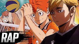 Karasuno vs Inarizaki  Nivel nacional  Haikyuu Rap  iThor [upl. by Burney637]