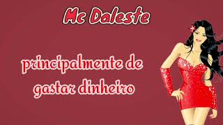 Mc Daleste  mina de vermelho com letra  Lyric Video [upl. by Amian904]