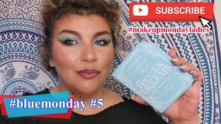 makeuptherapy makeupmondayladies bluemonday 5 Frozen Dream palette by Pastel Roses [upl. by Eelarual]