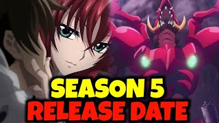 Highschool DxD Season 5 Release Date Update [upl. by Dasa]