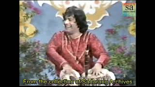 Ustad Tari Khan  Punjab Gharana  Tabla Solo  Taal Rupak  1986 PNCA  Drums of Pakistan [upl. by Rehpitsirhc]