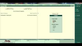 TallyERP 9  PART 7  Ledger Account Alteration and Deletion Malayalam [upl. by Noived]