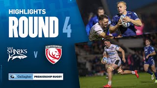 Sale v Gloucester  HIGHLIGHTS  World Cup Stars Return To Shine  Gallagher Premiership 202324 [upl. by Aziza]