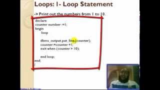 68  Oracle PLSQL Loops  Loop Statement تعليم أوراكل [upl. by Ahsropal]