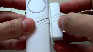 Wireless door window entry alarm [upl. by Nemrac]