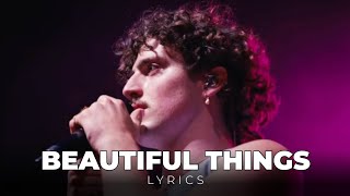 BEAUTIFUL THINGS  Lyrics  Country Music [upl. by Mcmullan]