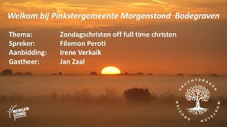 PGMB Thuis  29 september 2024  Zondagschristen off full time christen [upl. by Pallaten]