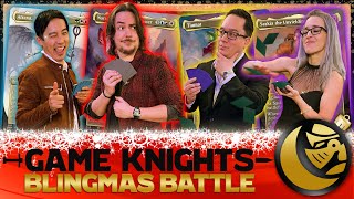 Blingmas Battle Commander Holiday Special  Game Knights 50  Magic The Gathering Gameplay EDH [upl. by Gargan64]